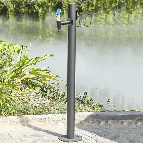 Garden Water Pump - Multifunction Hand Operated Cast Iron Pump with Stand, Easy Operation, Robust Design, Sleek Finish