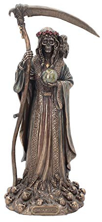 Nemesis Now Santa Muerte - Figura Decorativa (29 cm), Color Bronce