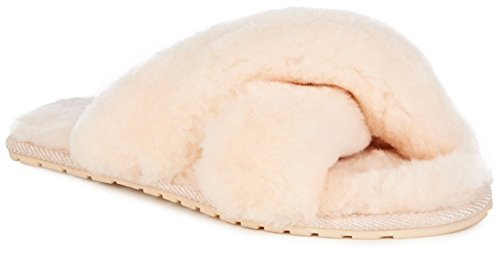 EMU Australia Women's Mayberry Sheepskin Slipper, Natural, Size 40