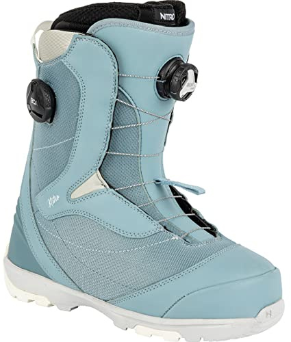 ATOMIC Cypress Boa Dual Botas de Snowboard, Hombres, Blue-Grey, MP 24,0 // EU 37 1/3 // US 6,5