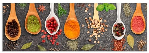 decomonkey - Tableau Acoustique Cuisine 120x40 1 Pièce - Impression sur Toile Décoration Maison Isolation Peinture Image Phonique Déco Bureau Panneaux Acoustiques