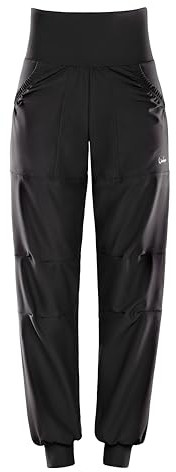 Winshape Damen Functional Comfort Leisure Time Trousers Lei101c Freizeithose, Schwarz, M EU