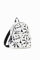 Desigual Damen Back_onyx BACK ONYX MOMBASA MINI 1001 RAW, Weiß, Einheitsgröße EU