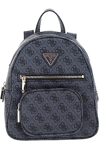GUESS Eco Elements Small Backpack Coal Logo