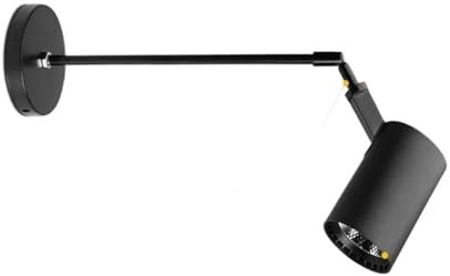 Luci per Quadri a Parete Faretto da Parete a LED orientabile a Batteria Luci Moderne per Quadri per Illuminazione di gallerie di Sale espositive, Lampada da soffitto Retrattile a Braccio Lungo Illum