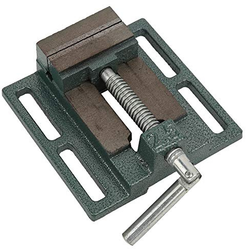 Outils de Serrage D'établi Étau de Verrouillage de Haute Précision de 2,5 Pouces pour le Fraisage, la Perceuse de Serrage, Conception de Tige de Guidage Stable, Matériau en Fonte