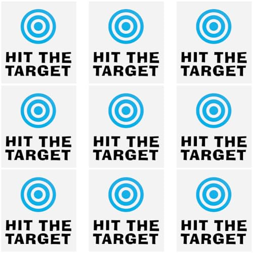 GORGECRAFT 10 st potträning toalett kiss klistermärken mål toalett sikte dekal bullseye-pinnar målskylt stötfångare klistermärke för toalett urinal badrum toalett, djup himmelsblå