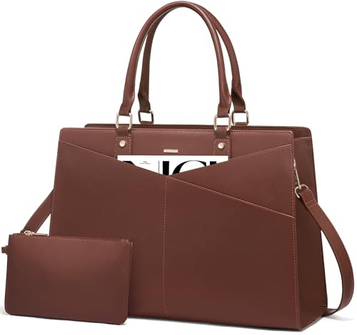 LOVEVOOK Laptoptasche 15,6 Zoll Handtasche Damen, Groß Lehrertasche Arbeitstasche Schultertasche Aktentasche Tote Bag Schultasche Shopper Tasche für Business Büro Uni Arbeit Schule
