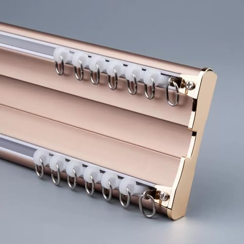 C C spår aluminium C-skena C Ra för spår dubbel C spår rumsavdelare C-skena rak C-skena (storlek: 1 m färg: grå)
