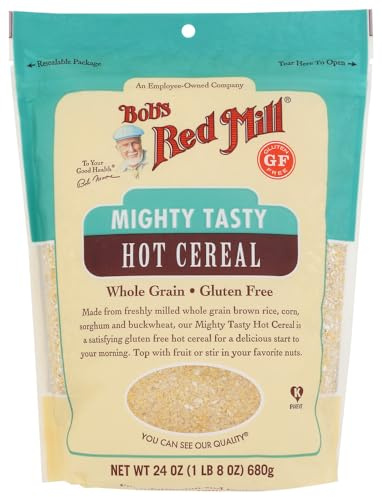 Mighty Tasty Hot Cereal, Gluten Free, Bob's Red Mill - 2/24oz Bags by Bob's Red Mill