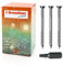 Panorama24 Terrassenschrauben 5,0 x 50 - 600 Stück TX25 JD-Plus Schrauben Edelstahl V2A 5x40mm incl. Bit Torx 25 DRESSELHAUS Fräsrippen Terassenbau Rostfrei