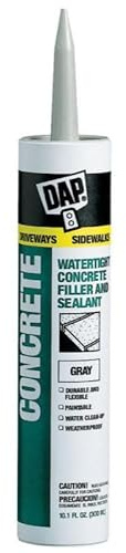 DAP 18096 10.1 oz, Gray Concrete & Mortar Filler & Sealant - Quantity 16