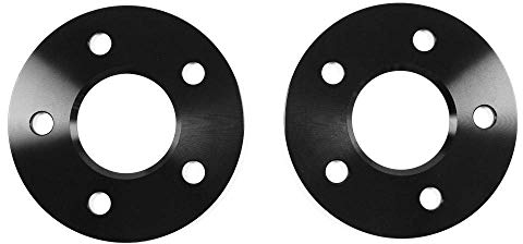 Separadores de rueda de 10 mm, color negro, 5/120, NLB, 72,6 mm, 5 mm por lado.