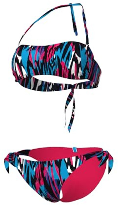 ARENA dam Women's Arena Water Prints Bikini Bandeau Två stycken