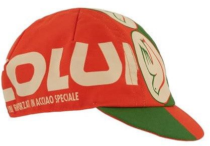Cinelli Columbus Green Box Cycling Cap, Green/Red, One Size