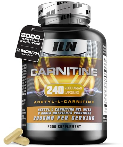 Acetyl L Carnitine Capsules – 2000mg ALCAR – 240 Capsules