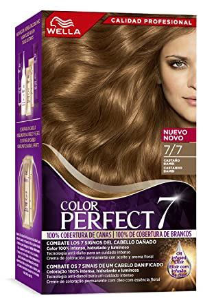 Wella Color Perfect - Tinte de Coloración Permanente para un Cabello Hidratado y Luminoso- Tono Castaño Bambi