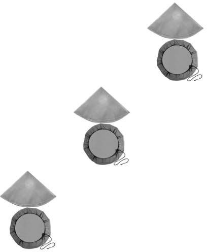 BESPORTBLE 3 Ensembles Filet De Pluie Distributeur Réservoir d'eau De Camping Baril Housse en Polyester pour Tonneau d'eau Accessoire pour Tonneau De Pluie Écran De Seau De Pluie 2 Pièces * 3