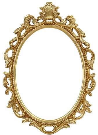 SIMON'S SHOP Vintage Gold Ornate Frame 13x18 in, 10x13.5 Oval Opening
