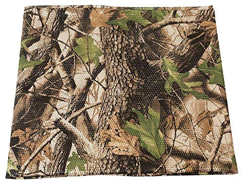 LOOGU Leichtes Stofftuch für Sichtschutz Tarnung Sonnenschutz – Tuch Tarnnetz Abdeckung Burlap für Garten Camping Jagd und vieles mehr – Verschiedene Größen und Designs (1.5m x 10m, Tree Camo)