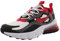 Nike Air Max 270 React (Gs) Laufschuh, Mehrfarbig Iron Grey Univ Red Black White, 38.5 EU