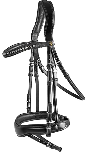 WALDHAUSEN S-Line Trensenzaum Graziosa, WB, schwarz