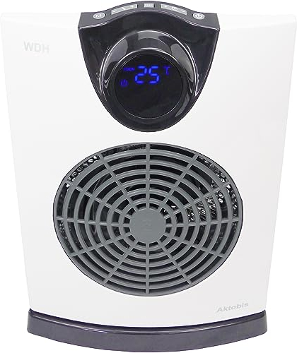 Aktobis Termoventilador eléctrico para de baño y de estancias húmedas WDH-E20 (2 kW) IP21