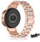 AireWiki Armband Kompatibel mit Fossil Gen 6 Women Hybrid Watch Armband Edelstahl Für Damen Herren Elegant Glänzend Metall Uhrenarmband Für Fossil Gen 6 Women Hybrid Watch (Roségold)