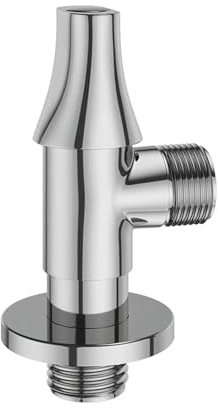 AQXYWUIO Bathroom Angle Valve 1/2 Inch Interface Brass Valve Core Anti-Backwater Accessories Suitable for Toilets and Washbasins