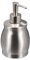Relaxdays Seifenspender, 390 ml, Edelstahl, nachfüllbar, Seife, Duschgel, Badezimmer, Küche, Handseifenspender, Silber