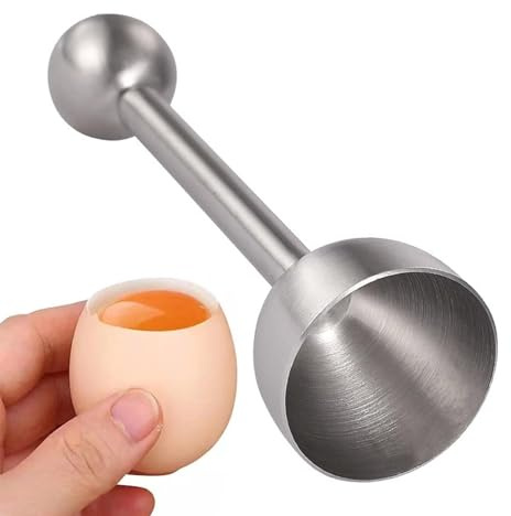 Rukjmqi Cortador de huevos para romper , abridor de huevos Clac-k