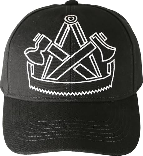 JOB Zimmerer-Cap mit Zunft-Emblem schwarz - verstellbar