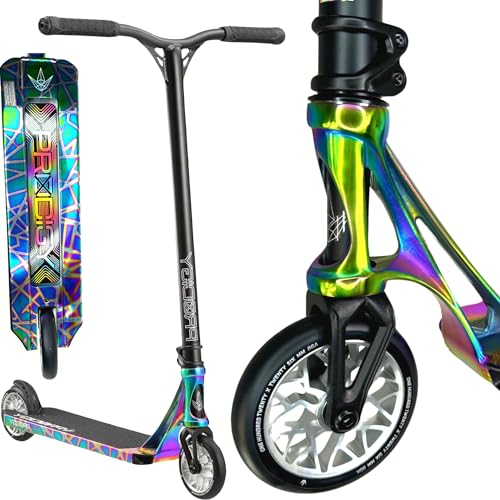 Blunt Prodigy X Complete Stunt-Scooter H=86/90cm Park/Street I Kinder I Jugendlich I Erwachsene I Trick I Tret I Roller I Leicht (Park H=86cm Neochrome)