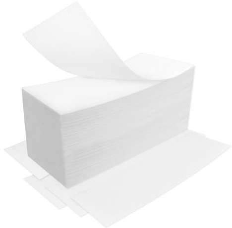 Beauty7 Non Woven Stripes 200 Wax Strips for Warm Wax Sugar Paste 2.7''x8'' Disposable Depilatory Paper Tear-resistant Hair Removal Tool Depilation for Leg Chest Back Under Arm for Women and Men