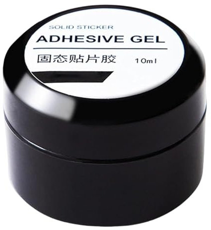 Gel De Uñas Sólido - Pegamento Portátil Para Puntas De Uñas Con Adherencia Fuerte Y Duradera | Gel Duro Transparente, Accesorios De Belleza Para Mujeres Y Niñas