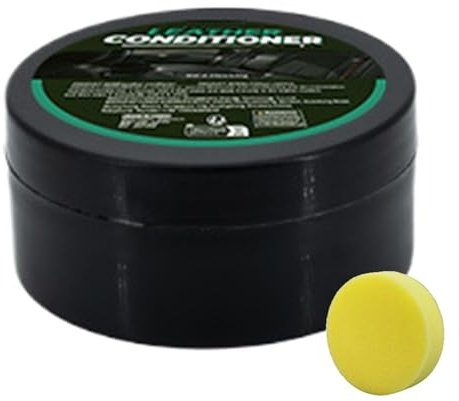 Crema per la cura della pelle per auto, crema detergente multifunzionale per la cura della pelle, pasta per la manutenzione della pelle, per auto, mobili, interni auto
