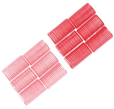 Angoily Bigoudis en Plastique Couleur Aléatoire pour Cheveux Lot de 12 45mm Auto-adhésif Pratique Accessoire Coiffure pour Femmes et Filles, Adapté à Tous Types de Cheveux