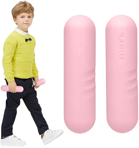 Hantel handvikter – silikon träning handvikt, 2 x bärbara händer viktstänger för styrketräning, gym, yoga, pilates, lyftning, konditionsträning, hemfitness, muskeltoning