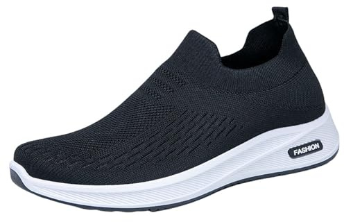 Generiska ortopediska skor, män, extra breda, skor, herrsneakers, vinter, snabbtorkande, sneakers, enfärgade, tennisskor, utan skosnören, tygskor, stötdämpande, slip-skor