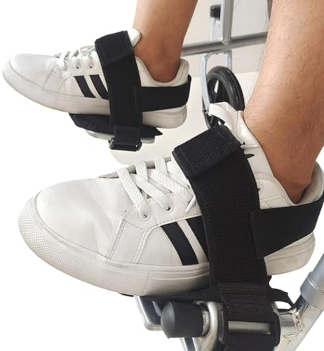 Correa For Piernas De Silla De Ruedas Soporte Zapatos Anticaídas Y Antideslizante Pacientes Mayores Y Discapacitados Funda For Reposapiés Que Proporciona Estabilidad Y Seguridad(2pcs)