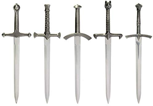 G8DS® Haus Stark GOT Brieföffnern in Geschenkbox 5 Stück