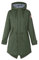 derbe Traveby Friese Fisher Oliv Damen Regenjacke Nachhaltig 42 | Friesennerz | Regenmantel | Frauen | Hamburg