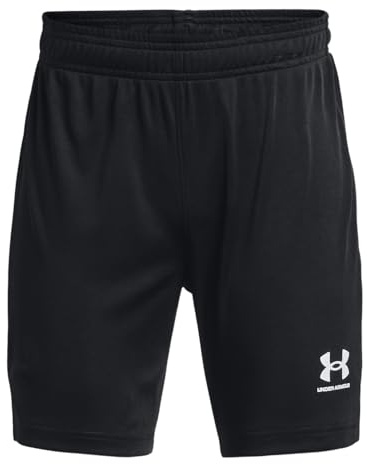 Under Armour Boys' Y Challenger Core Short, Fast-Drying and Sweat-Wicking Boys' Shorts with 4-Way Stretch, Loose Running Shorts for PE, Football Training and More