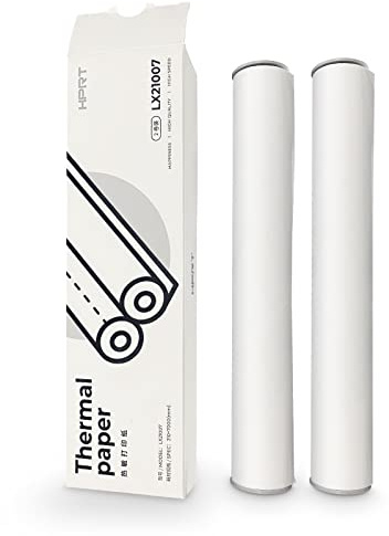 HPRT A4 Thermal Printer Paper Rollx2, 8.3 inches Wide Compatible with HPRT POOOLITECH MT810 and Other Portable Thermal Printers (2 Rolls | 8.3''x23') (Inches, 8.3)