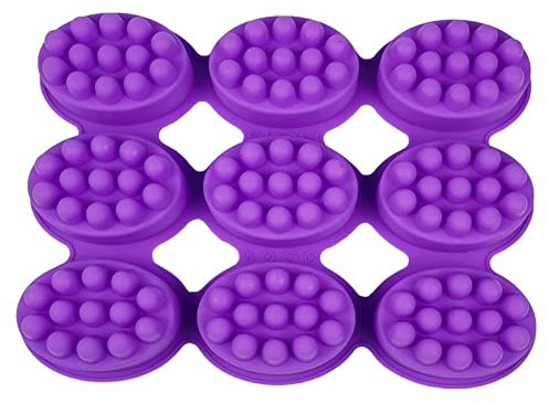 MUMIAO Moule en silicone pour savon, brosse à cheveux antiadhésive pour cheveux bouclés | Facile à démouler, passe au lave-vaisselle Fournitures bricolage pour gâteaux, bougies, pudding