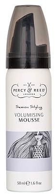 Percy & Reed Session Styling Volumising Mousse – Lightweight Formula for Long-Lasting Volume. Adds Bounce & Texture to Hair, Humidity Resistant. Provides UV Protection. For All Hair Types - 50ml