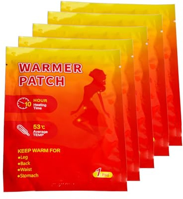 Wärmepflaster Rücken, Nacken und Schulter – 10h wohlige Tiefenwärme, Rückenwärmer – Körperwärmer selbstklebend und luftaktiviert - 5 10 15 Stück