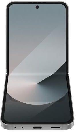 Samsung Galaxy Z Flip6 5G AI Smartphone (Silver Shadow, 12GB RAM, 512GB Storage) with Other Offers (Renewed)
