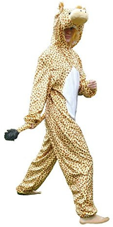 Ikumaal Giraffen-Kostüm, J24 M-L, für Erwachsen-e Männer Frau-en, Giraffe ZOO Safari Kostüm-e Fasching Karneval Fasnacht Faschingskostüm-e Karnevalskostüm-e