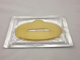 Infinitive Beauty 5 Pack 24K Gold Collagen Lip Masks – Hydrating, Anti-Ageing Gel Patches for Smoother, Plumper Lips | Deep Moisturising & Line-Reducing Treatment